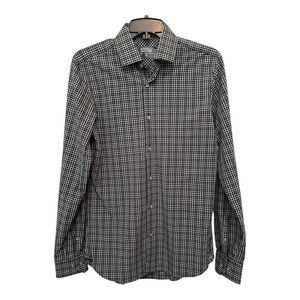 State of Matter plaid button up shirt